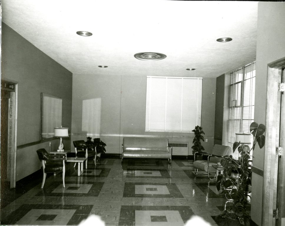 Lobby of the Dixie Pioneer Memorial Hospital
