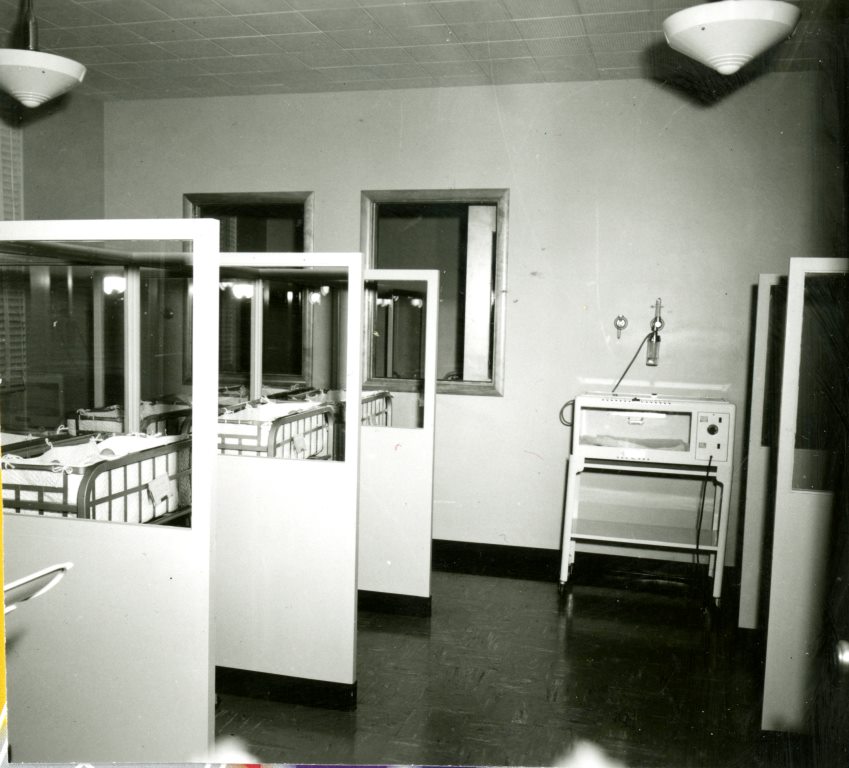Nursery at the Dixie Pioneer Memorial Hospital