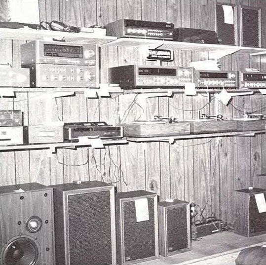 Arrowhead Department Store audio sound room