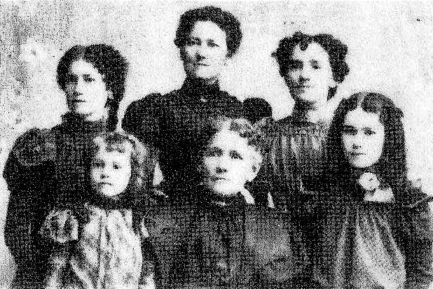 Part of the family of Charles Seegmiller & Minnie Forsyth Seegmiller