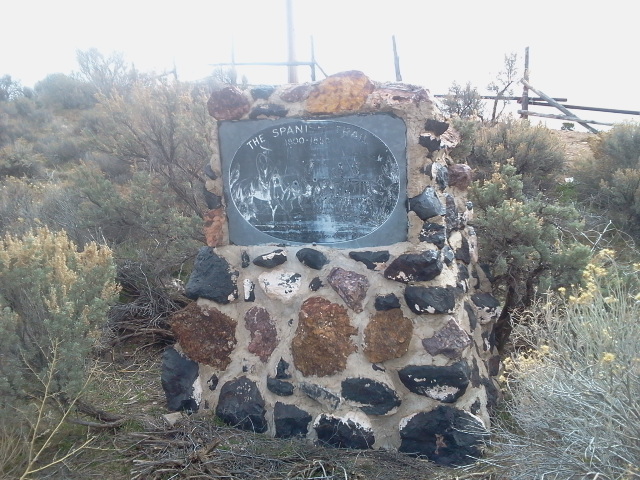 Photo of an Old Spanish Trail Monument