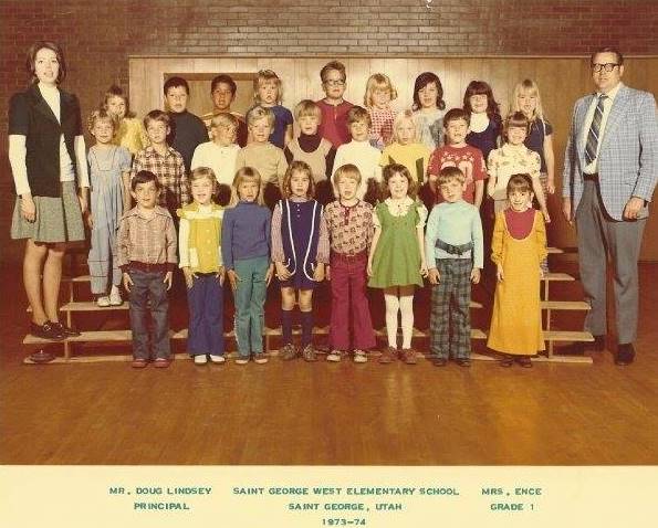 Mrs. Ence's 1973-1974 first grade class at West Elementary School