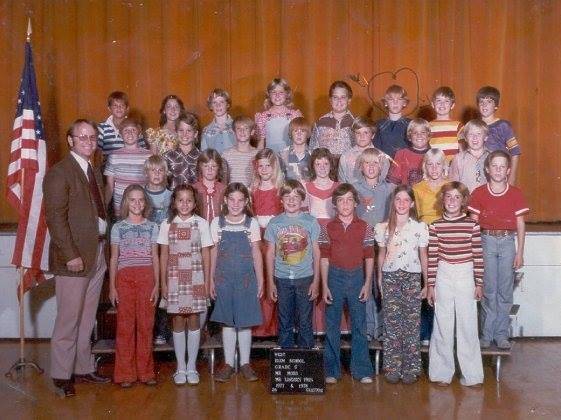 Mr. Moss' 1977-1978 fifth grade class at West Elementary School