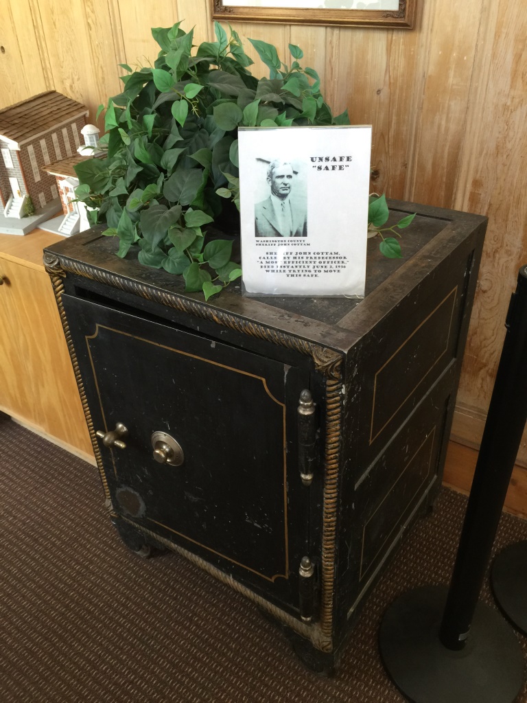 The safe that killed Sheriff John Cottam