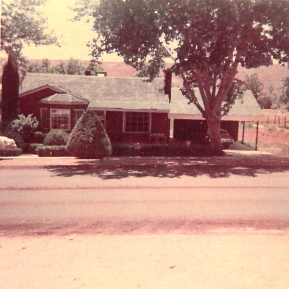 Grant & Elva Hafen's family home in Santa Clara