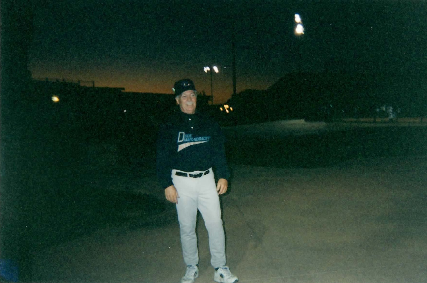 Bill Wilbur at a ballpark