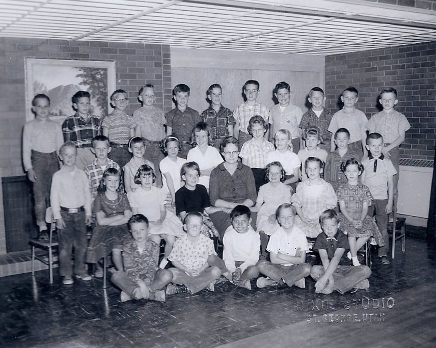 Mrs. Ruth Miles' 1961-1962 third grade class at East Elementary School