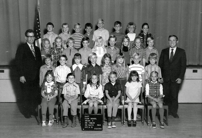 Mr. Leo Tobler's 1971-1972 third grade grade class at East Elementary School