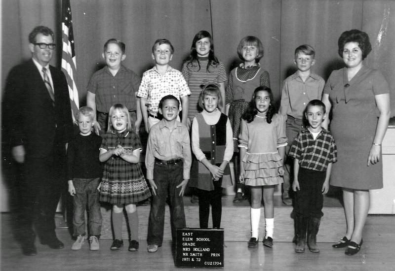 Mrs. Carolyn Holland's 1971-1972 special education class at East Elementary School