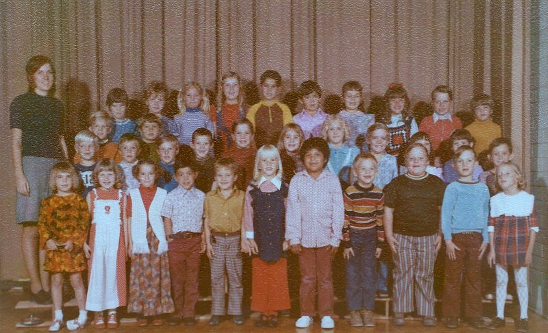 Mrs. Carla Lewis' 1972-1973 first grade class at East Elementary School