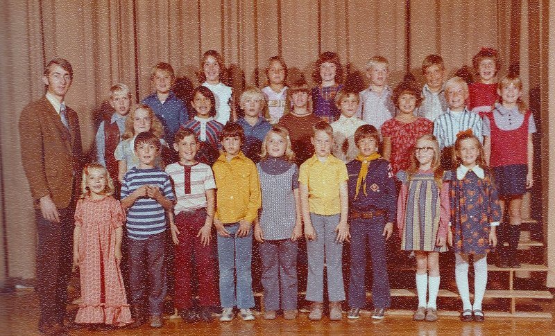 Mr. Richard Grimshaw's 1972-1973 third grade class at East Elementary School