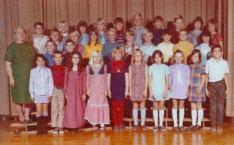 Mrs. Virginia Boyack's 1972-1973 fourth grade class at East Elementary School