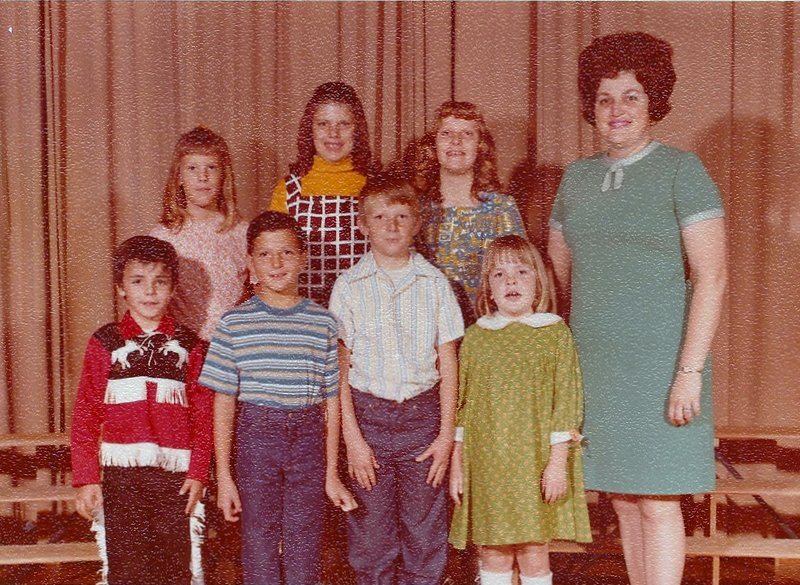 Mrs. Carolyn Holland's 1972-1973 special education class at East Elementary School