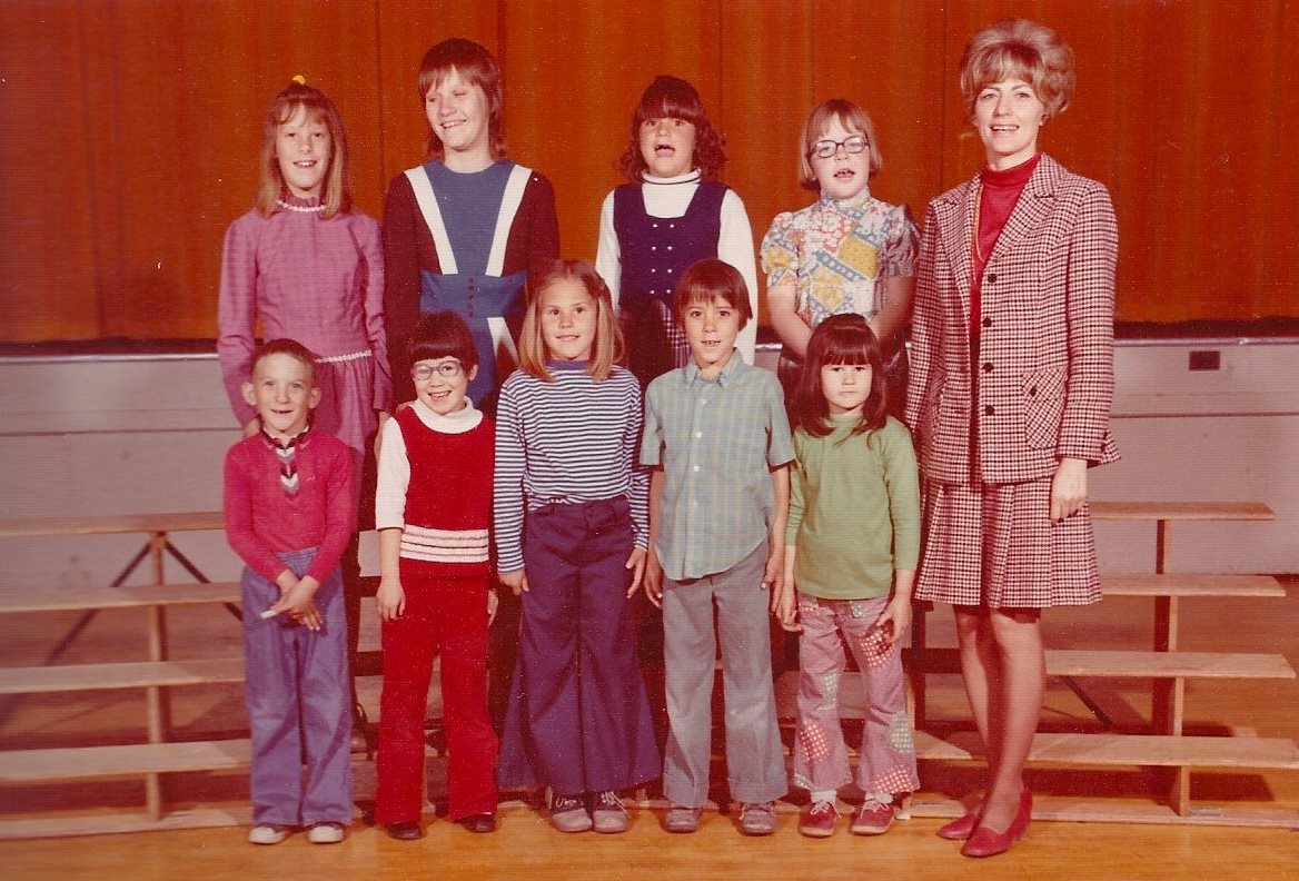 Mrs. Sharon Allen's 1973-1974 special education class at East Elementary School