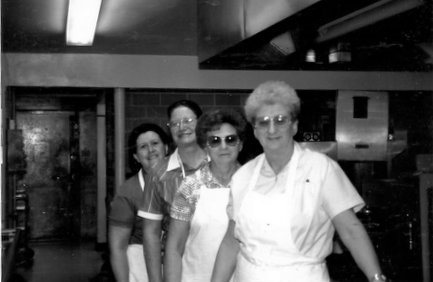 The 1988-1989 cooks at East Elementary School