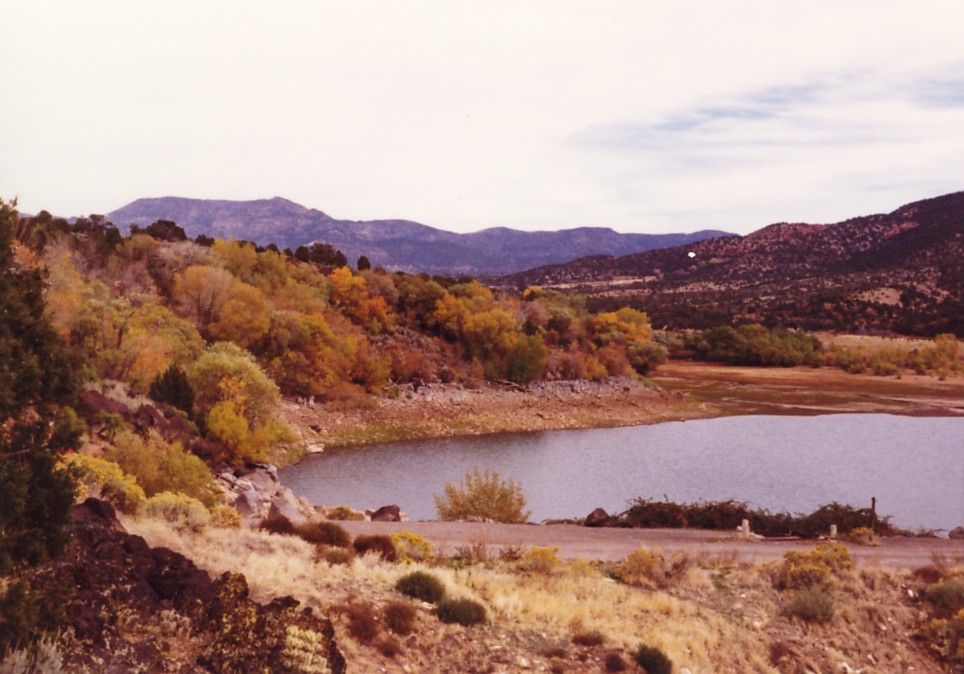 North end of Baker Reservoir
