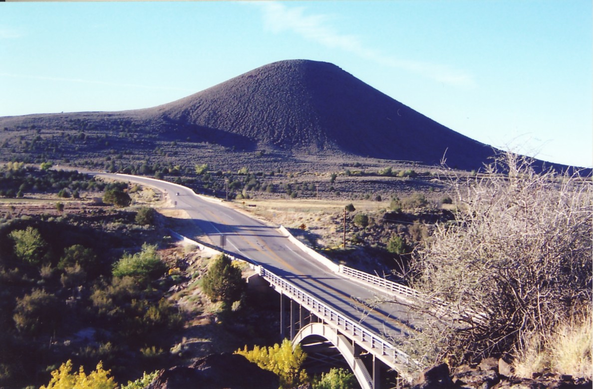 The Veyo Arch Bridge and Veyo Volcano