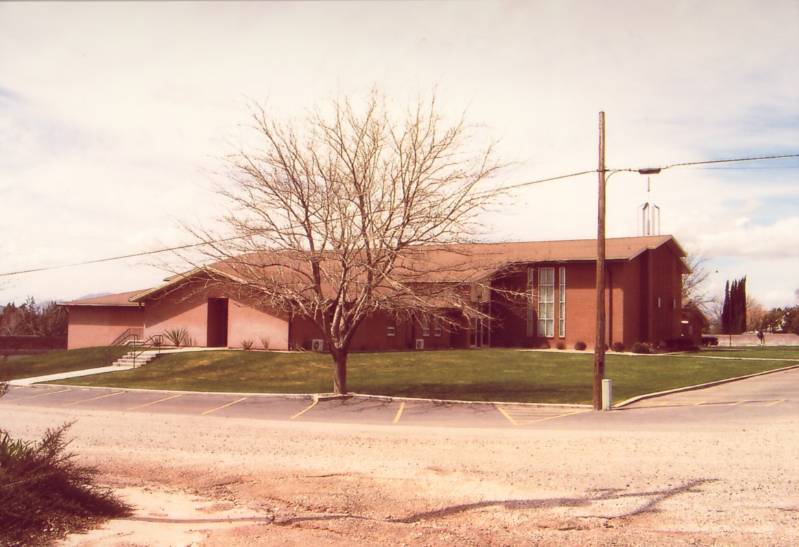 The new LDS church in Veyo, Utah