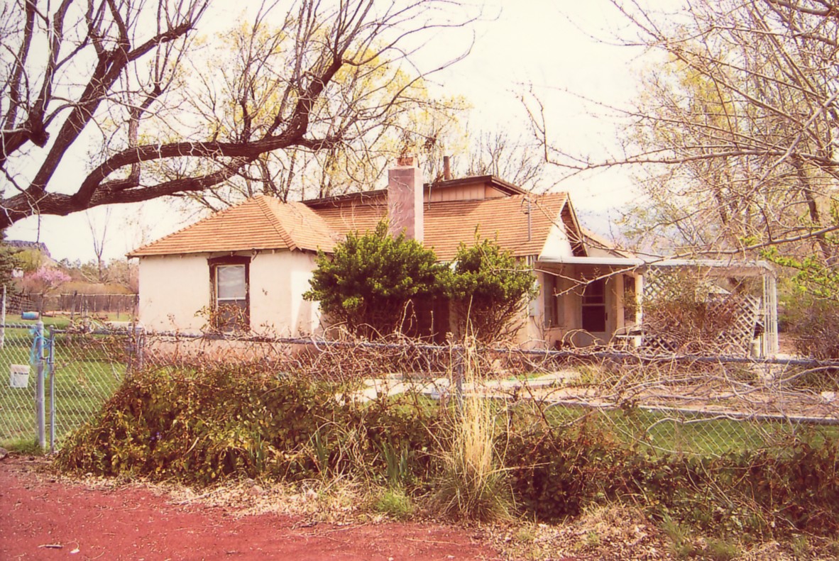 The Albert Bunker home in Veyo