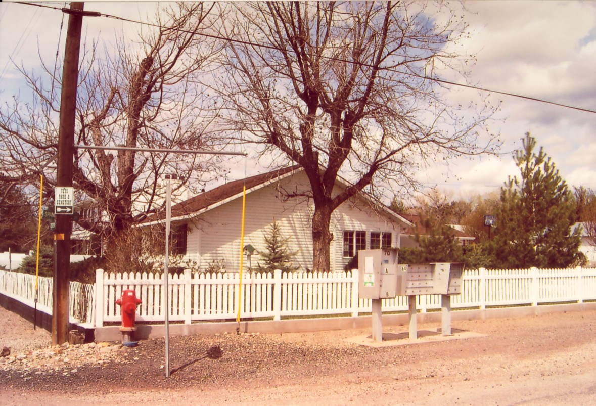 The W. Vaughn Jones home in Veyo, Utah