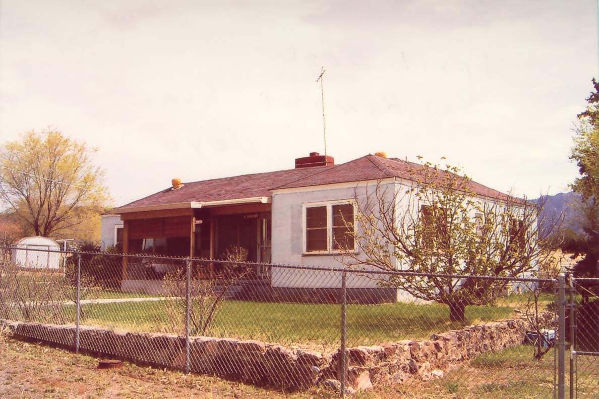 The Roy Renouf home in Veyo, Utah