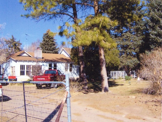 The Fred Chadburn home in Veyo, Utah