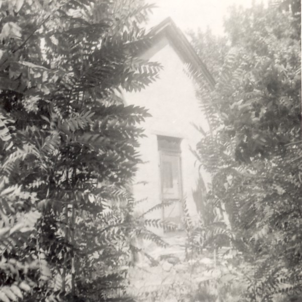 The original church & school building in Gunlock