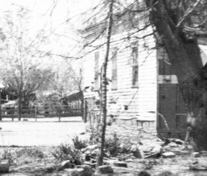 Old Virgin Town Church in the 1940s