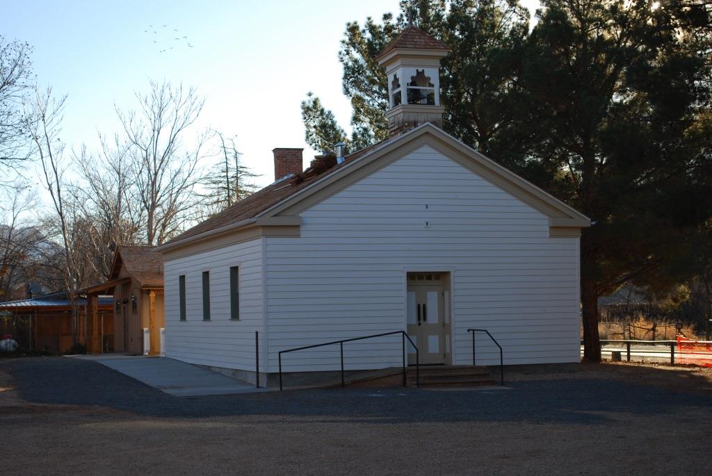 Virgin Town Church after being painted on July 2, 2014