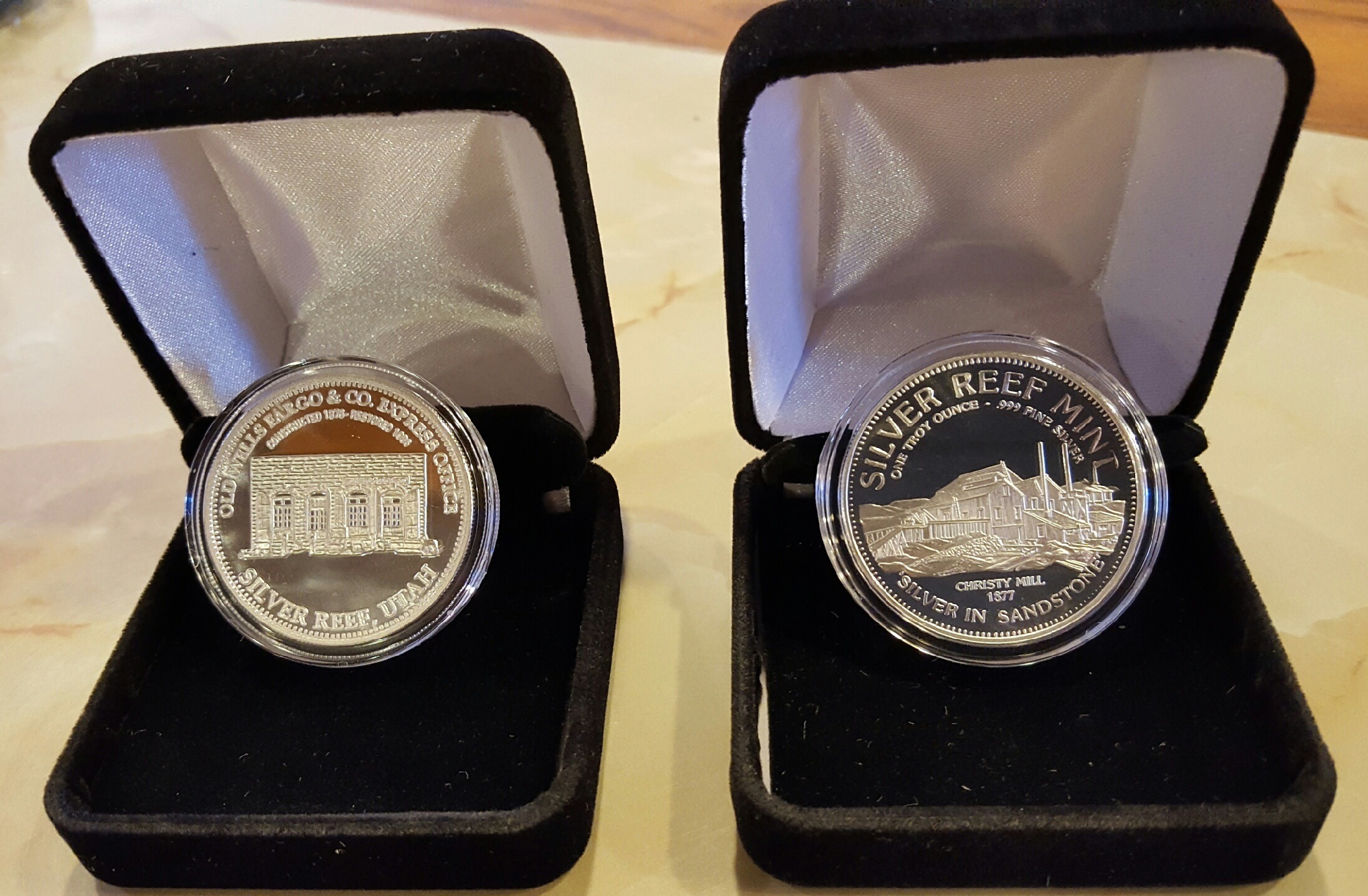 Silver Reef commemorative coins
