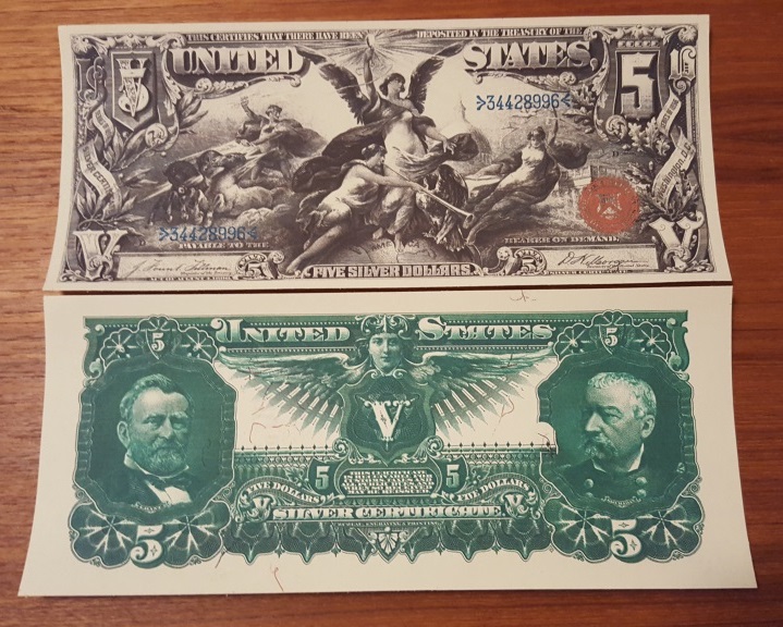 $5 silver certificate