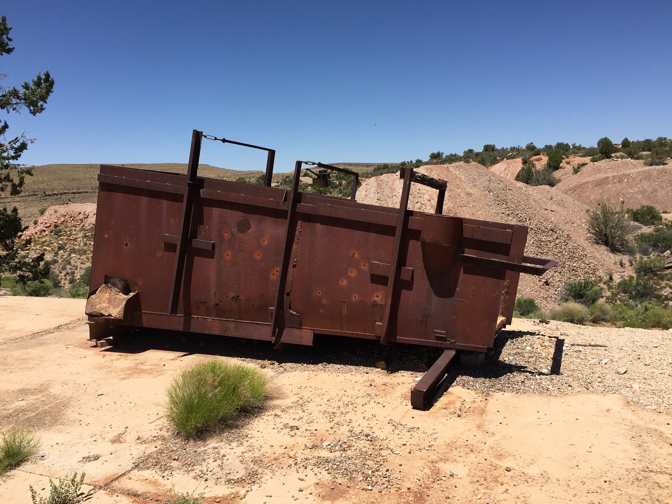 Furnace at the Grand Gulch Mine