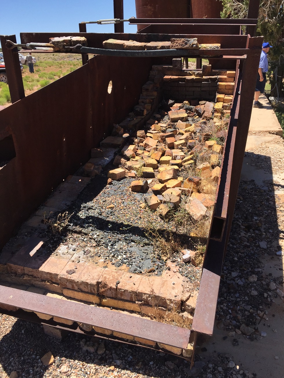 Furnace at the Grand Gulch Mine