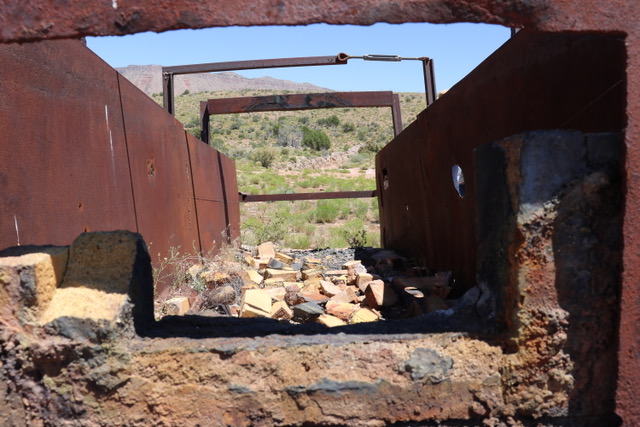 Furnace at the Grand Gulch Mine