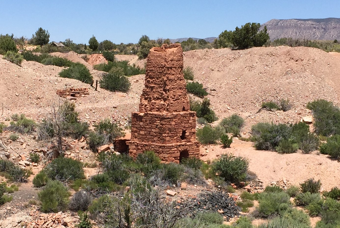 Smelter at the Grand Gulch Mine