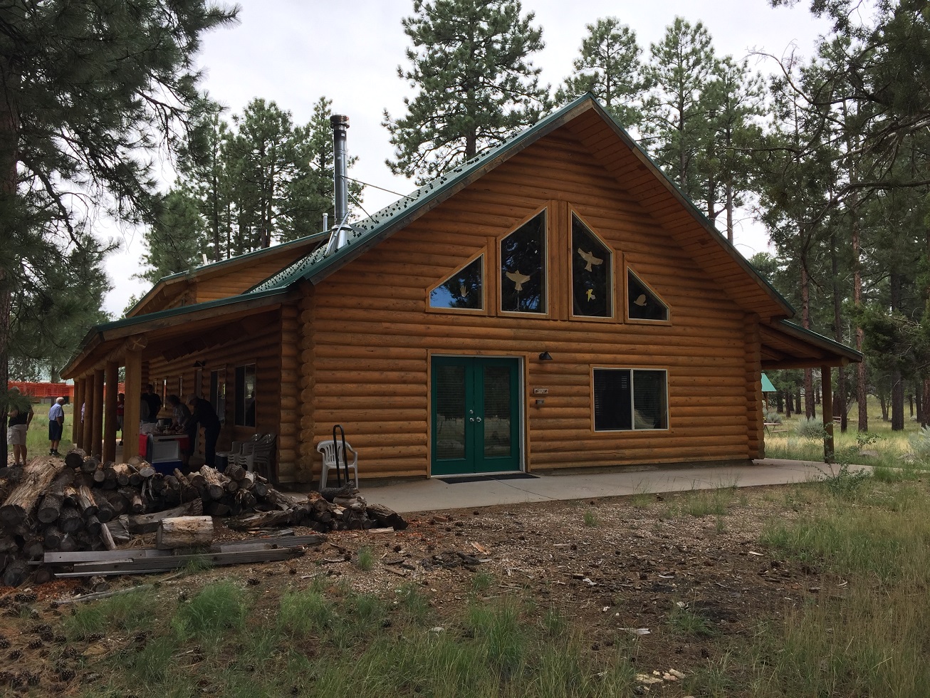 Staff housing building at the BLM Administrative Site on the Arizona Strip