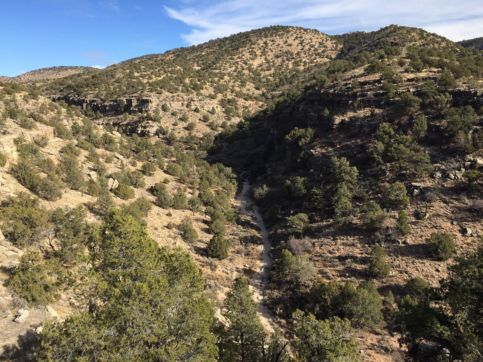 Canyon below the Jump Up Cabin