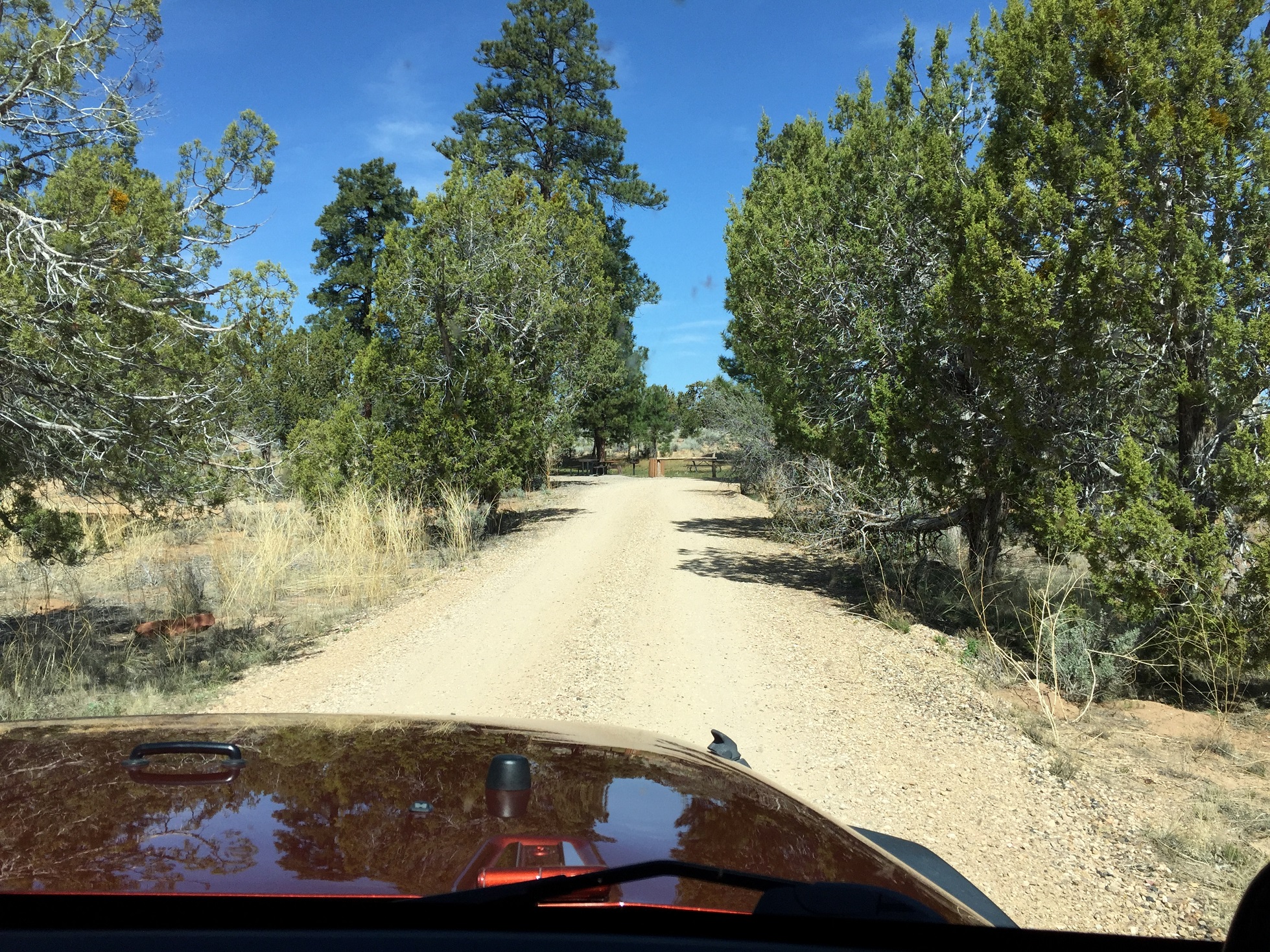 Entrance to the BLM's Ponderosa Campground