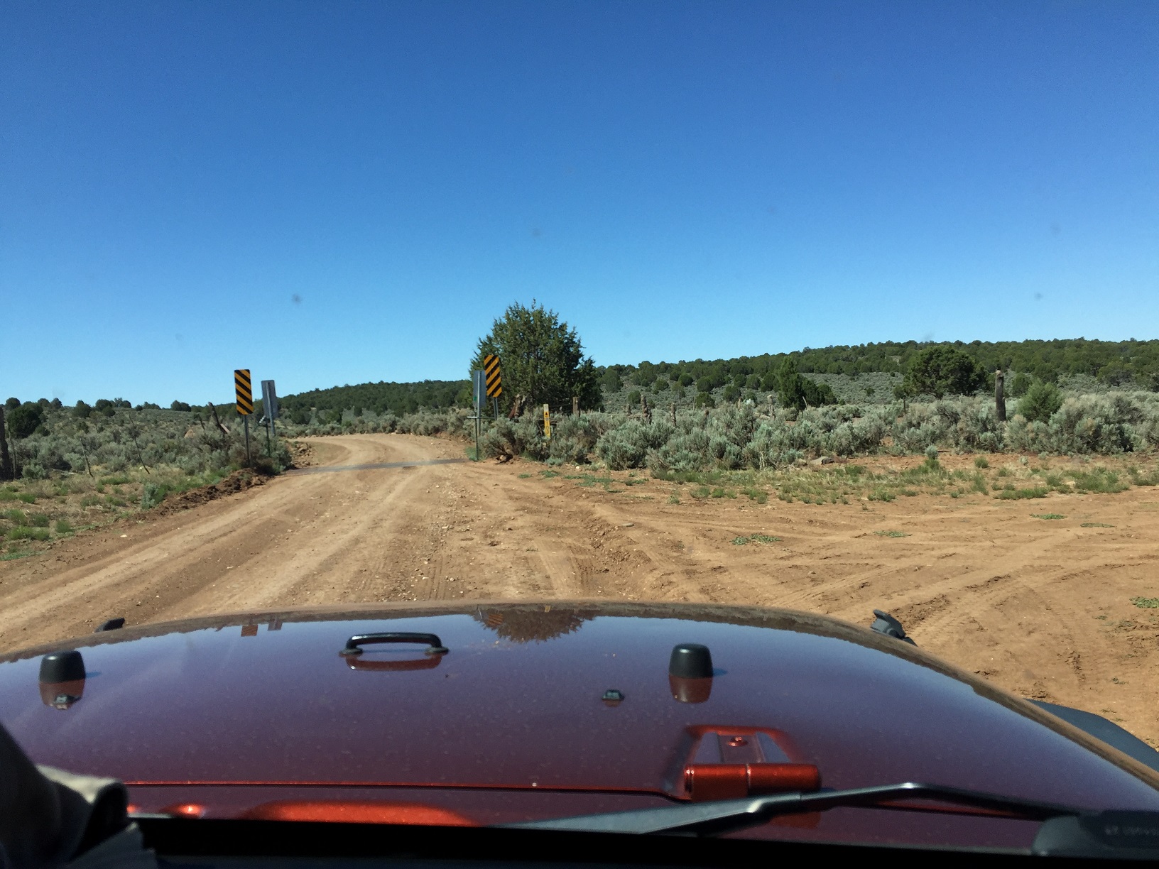 Mohave Road 103 near the junction of BLM Road 1003