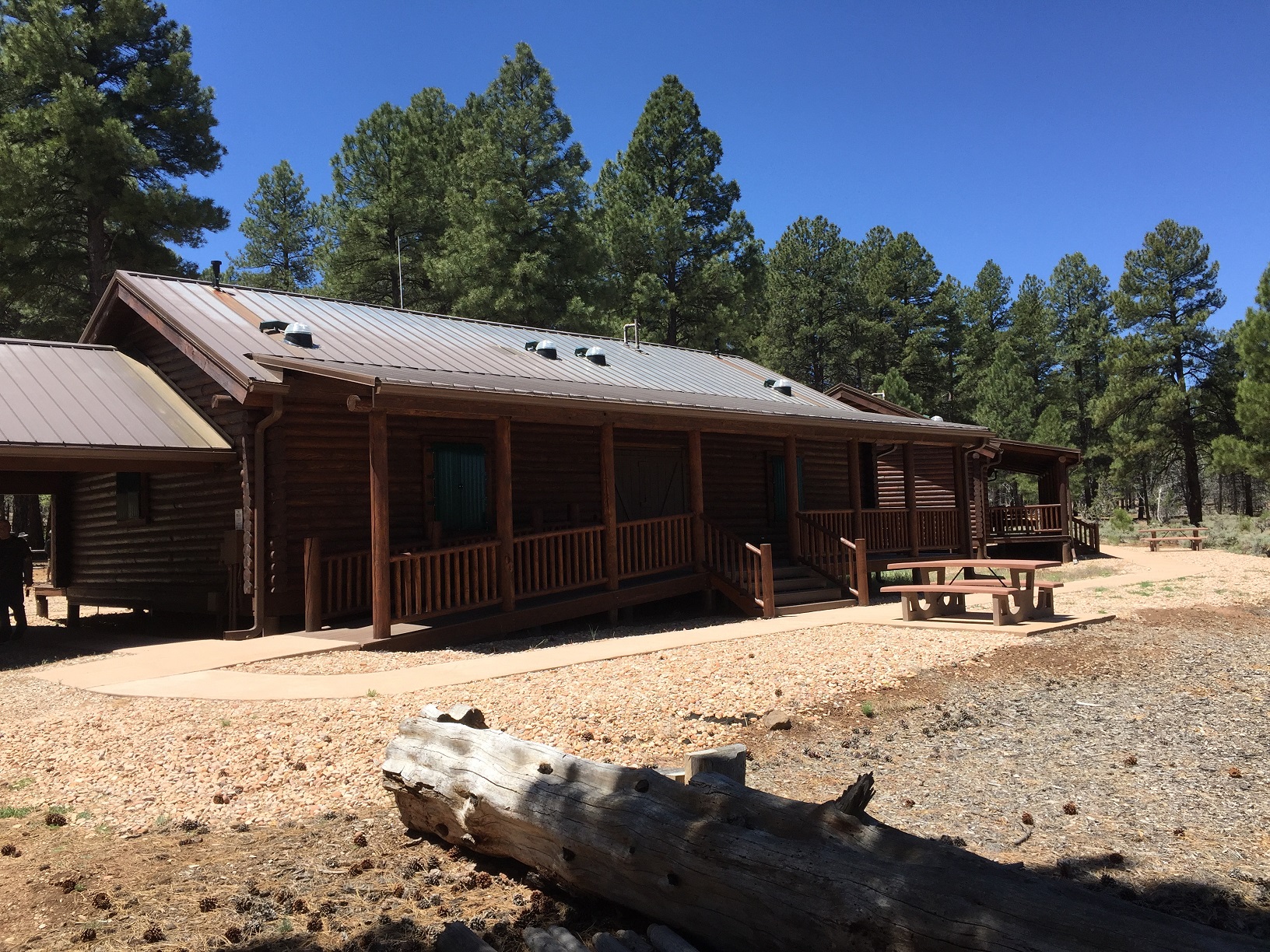 One of the main buildings at the NPS Oak Grove Administrative Site