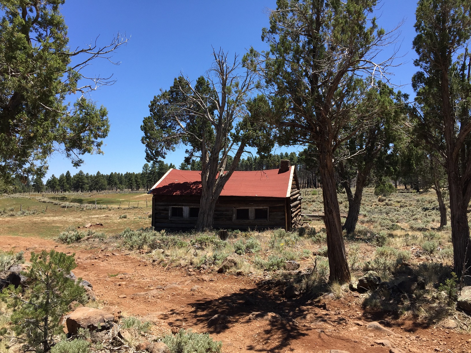 The Jonathan Deyo & Mary V. Waring cabin