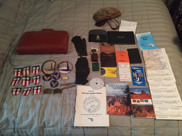 Aviation artifacts from Walter Brown Hail