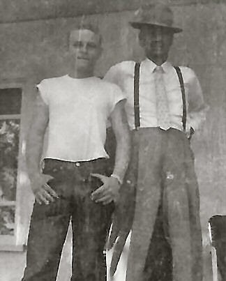 Clark Nelson and John Lytle Whipple in 1958