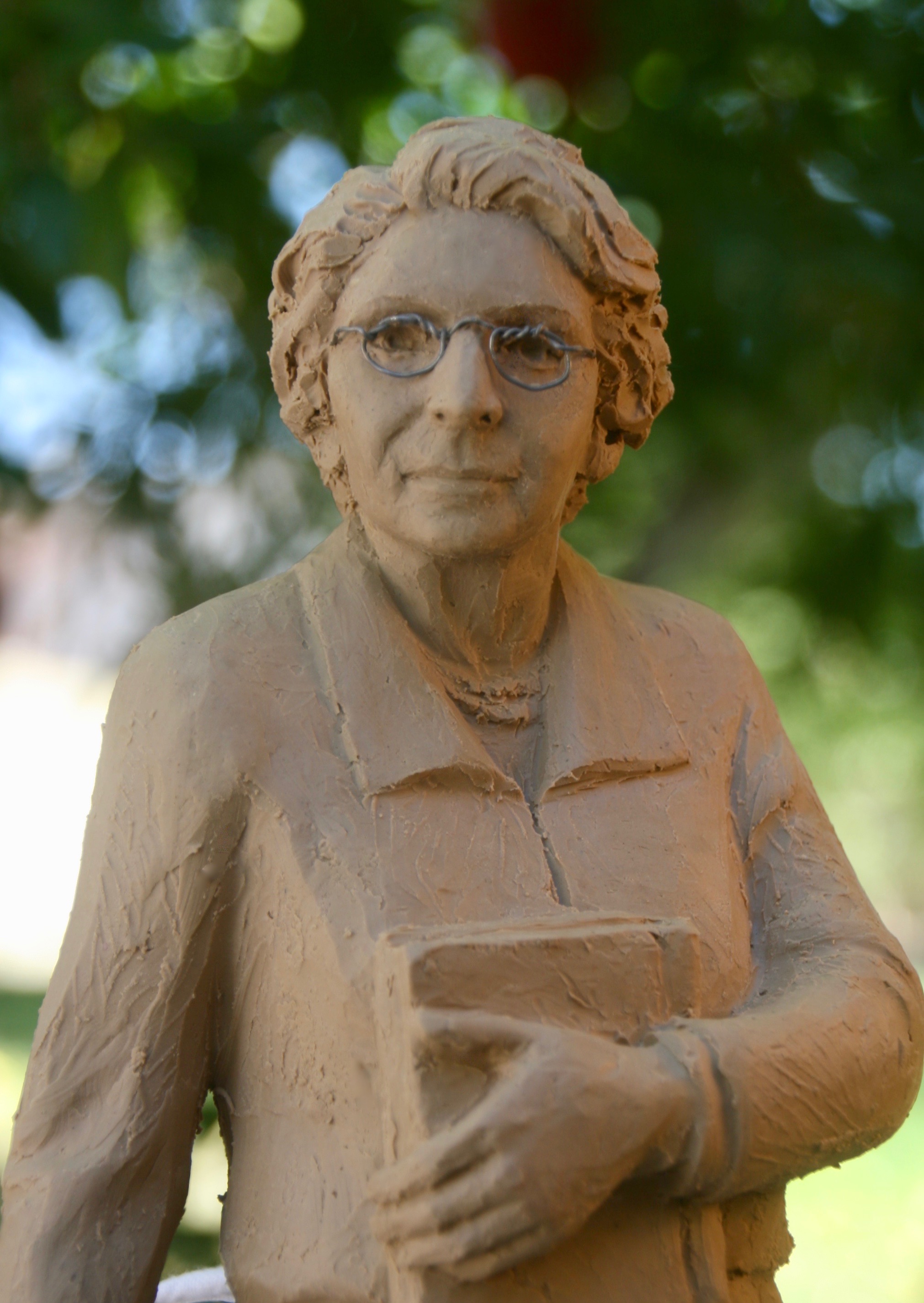 Maquette of the Juanita Brooks statue
