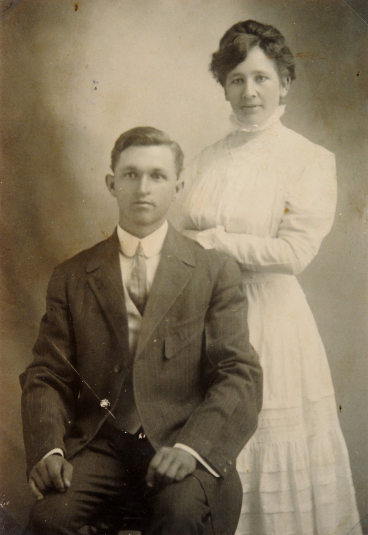 Wedding photo of John Henry & Josephine Tobler Graf