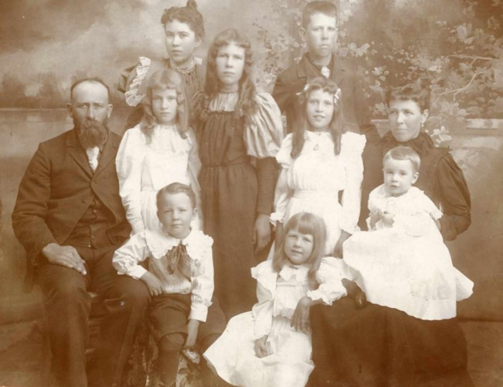 The Richard & Henrietta Morris family