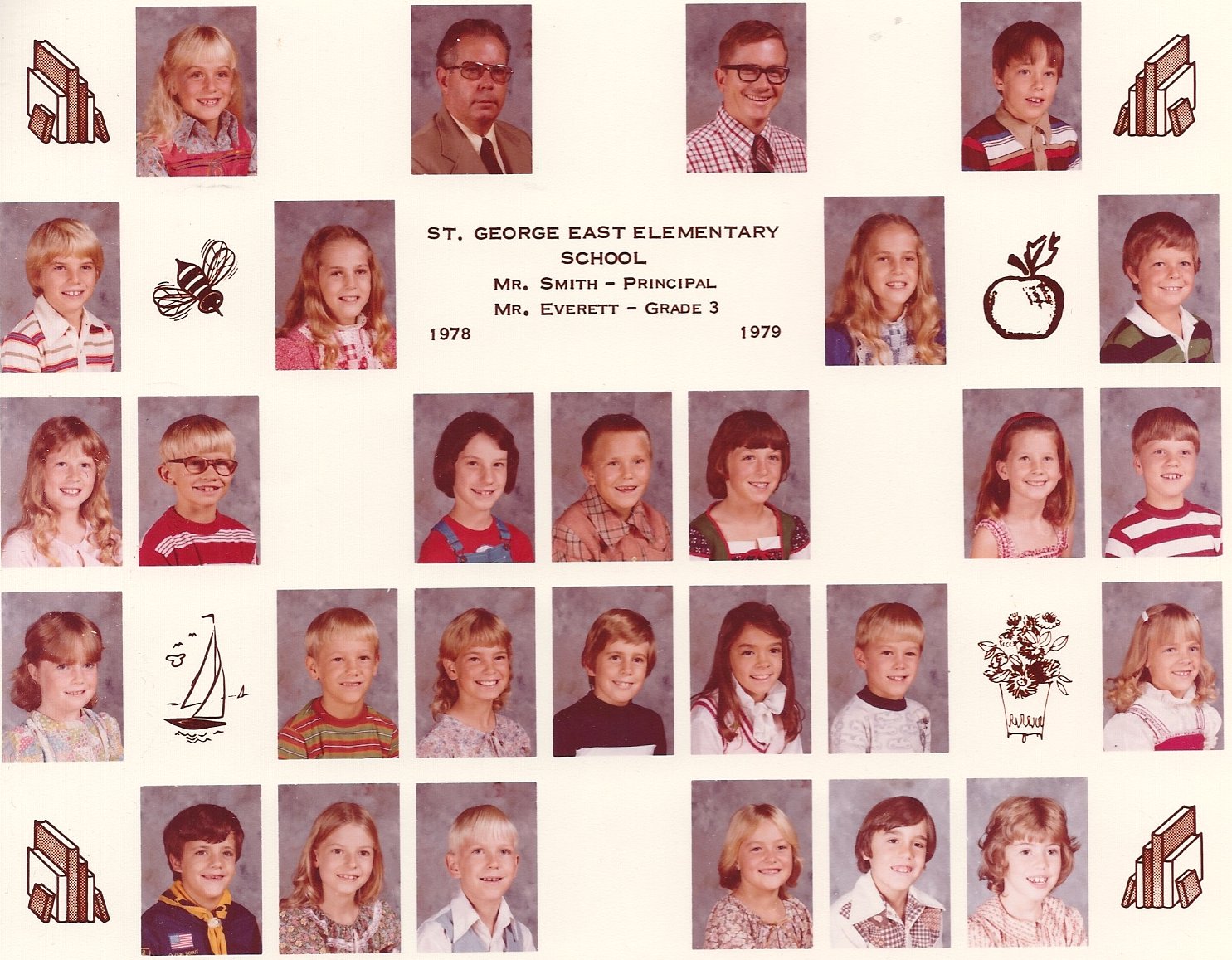 Mr. Robert Everett's 1978-1979 third grade class at East Elementary School