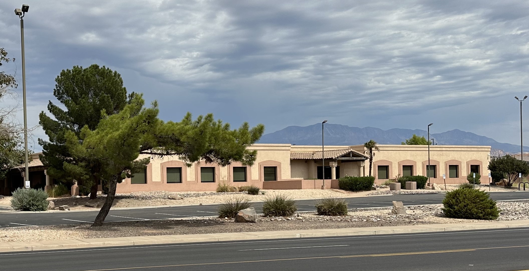  West &amp Front sides of the BLM Field Office & Visitor Center Building