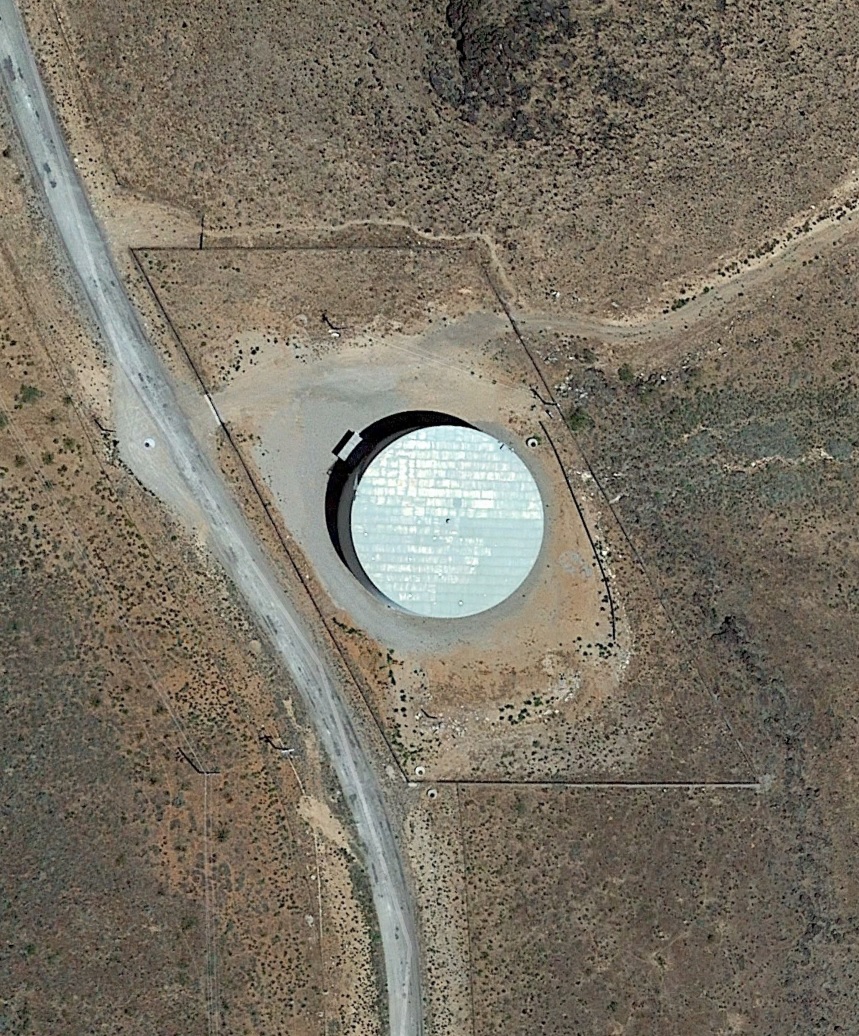 Aerial view of the Turkey Farm Water Tank